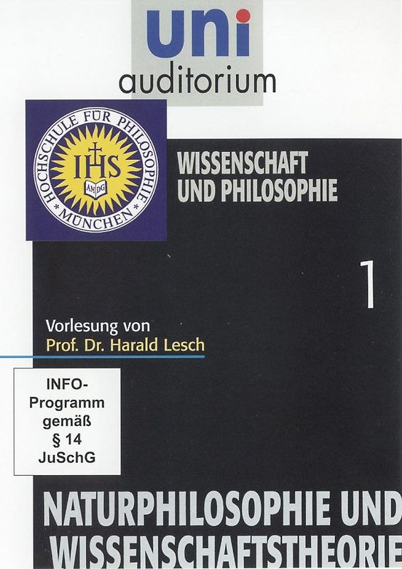 uni auditorium: Naturphilosophie und Wissenschaftstheorie, Teil 1 - Wissenschaft und Philosophie DVD