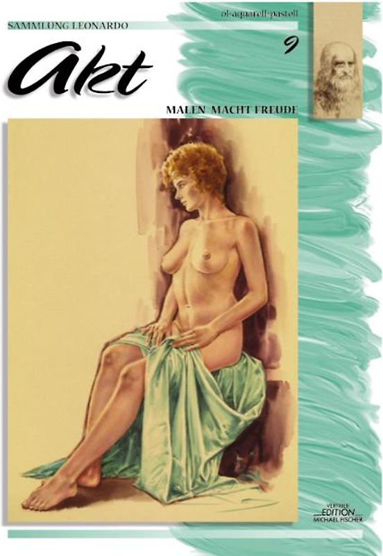 Akt (Öl + Aquarell + Pastell)