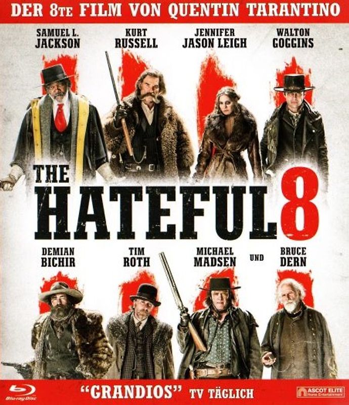 The Hateful 8 [CH Import] Blu-ray Disc