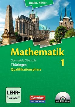 Bigalke/Köhler: Mathematik - Thüringen - Bisherige Ausgabe / Band 1 - Schülerbuch mit CD-ROM