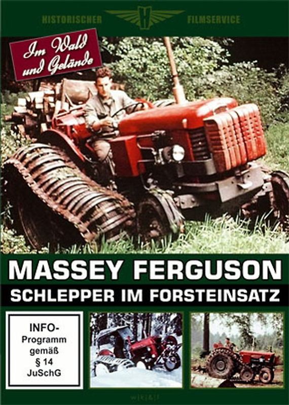 Massey Ferguson - Schlepper im Forsteinsatz DVD