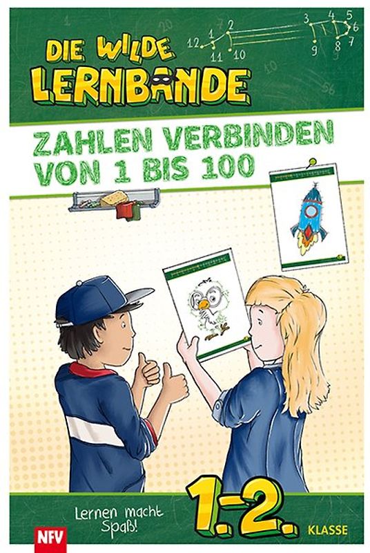 Zahlen verbinden von 1 bis 100
