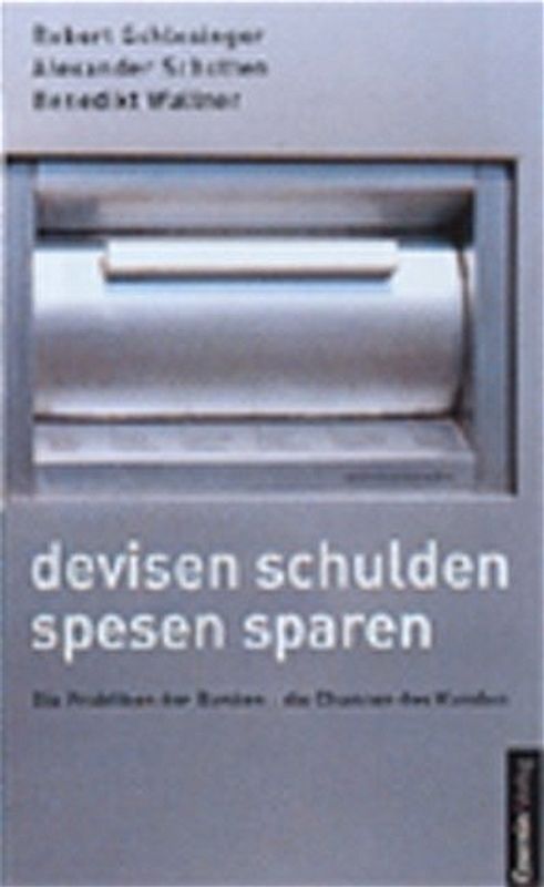 Devisen Schulden Spesen Sparen
