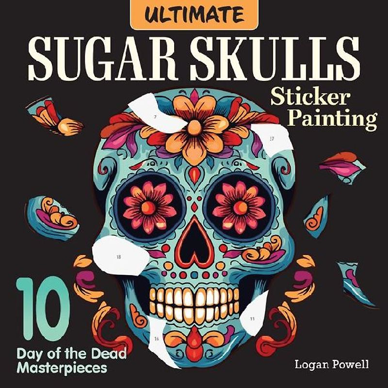Ultimate Sugar Skulls Sticker Painting