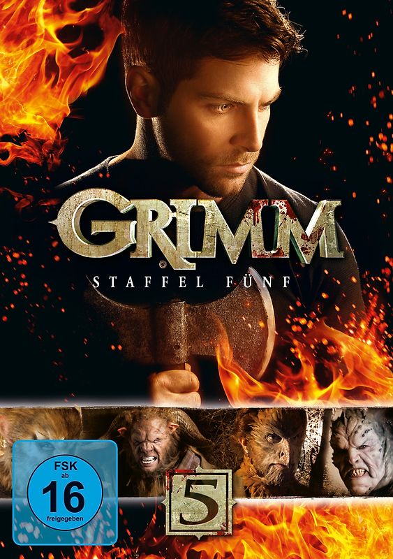 Grimm - Staffel fünf [5 DVDs] DVD