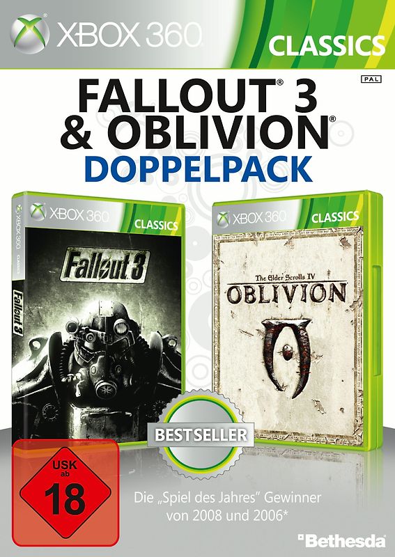 Fallout 3 & Oblivion [Doppelpack] Xbox 360