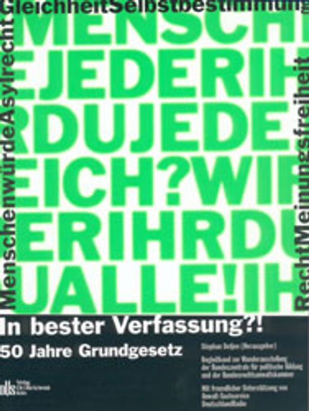 In bester Verfassung?!