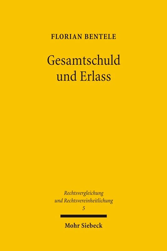 Gesamtschuld und Erlass