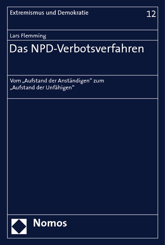 Das NPD-Verbotsverfahren