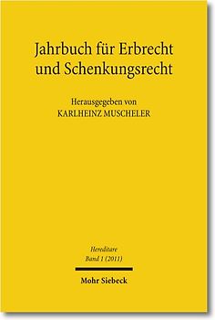 Jahrbuch für Erbrecht und Schenkungsrecht
