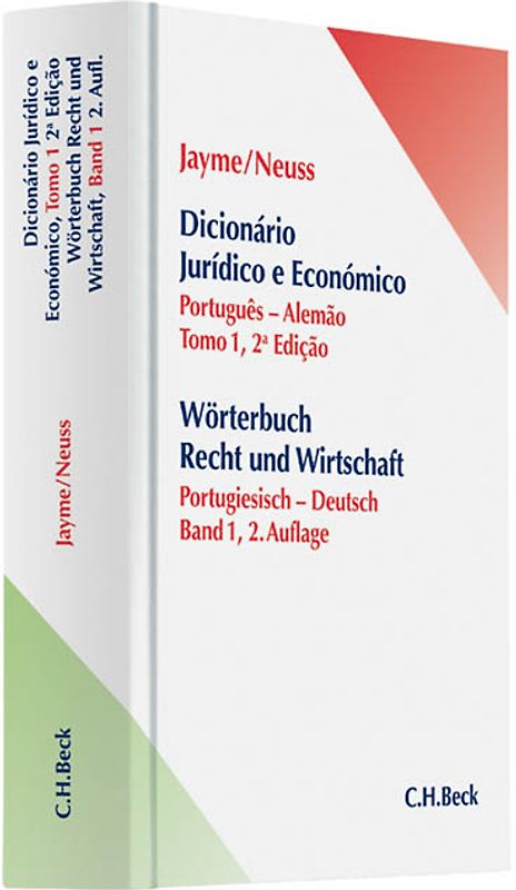 Wörterbuch Recht und Wirtschaft / Wörterbuch Recht und Wirtschaft Band I: Portugiesisch - Deutsch