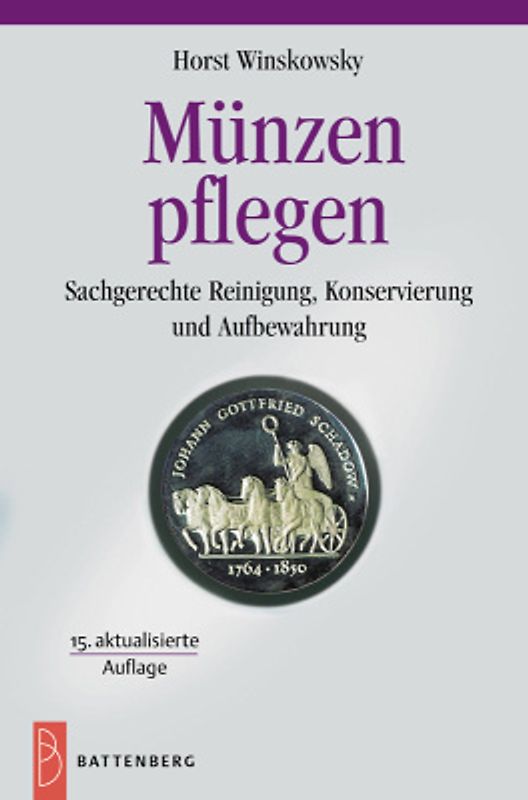 Münzen pflegen. Sachgerechte Reinigung, Konservierung und Aufbewahrung