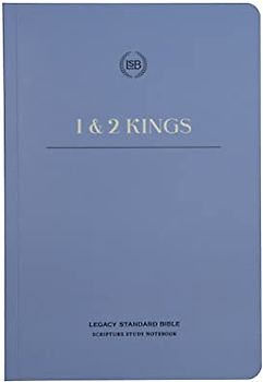 Holy Bible: Lsb Scripture Study Notebook: 1 & 2 Kings