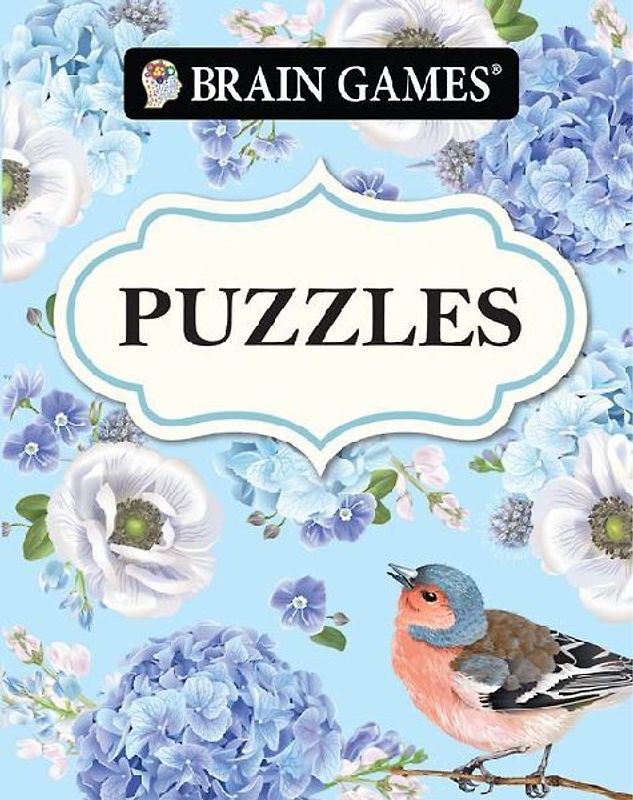 Brain Games - Take-Along - Puzzles (Flower Cover)