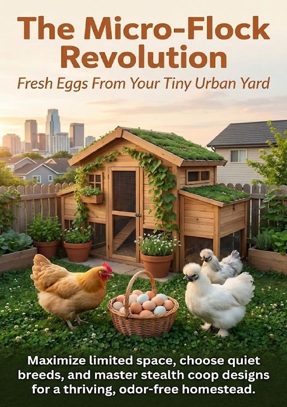 The Micro-Flock Revolution: Fresh Eggs From Your Tiny Urban Yard