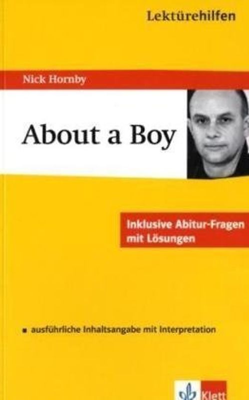 Lektürehilfen Nick Hornby "About a Boy"