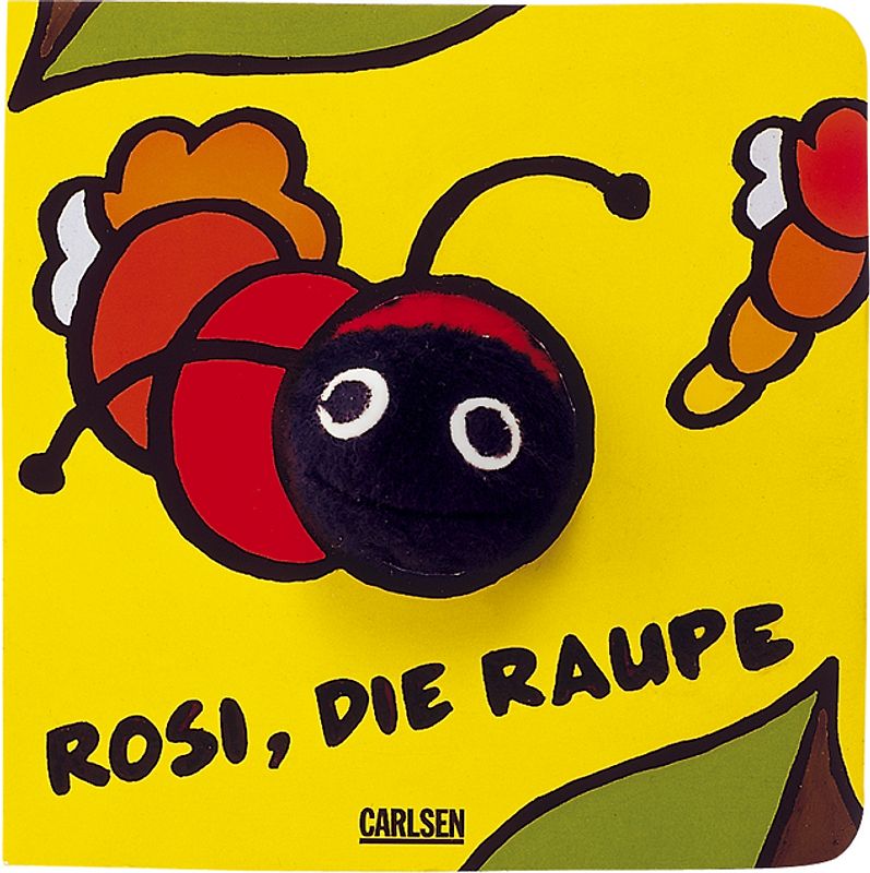 Fingerpuppen-Bücher: Rosi, die Raupe