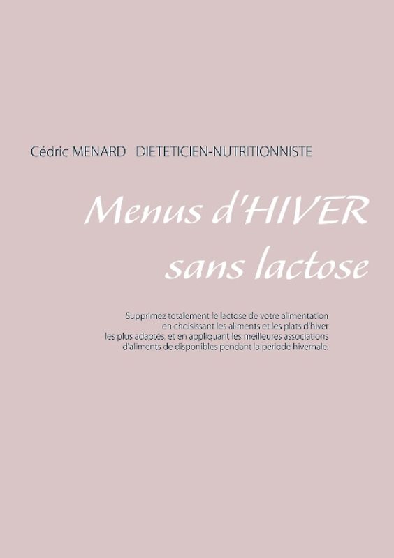 Menus d'hiver sans lactose