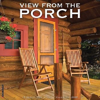 Porch View 2026 12 X 12 Wall Calendar
