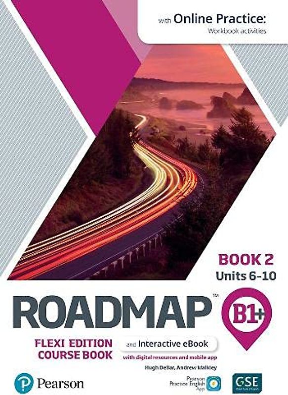 Roadmap B1+ Flexi Edition Course Book 2 with eBook and Online Practice Access