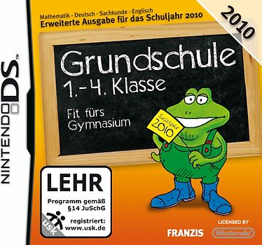 Grundschule 1.-4.Klasse Fit fürs Gymnasium 2010 Nintendo DS