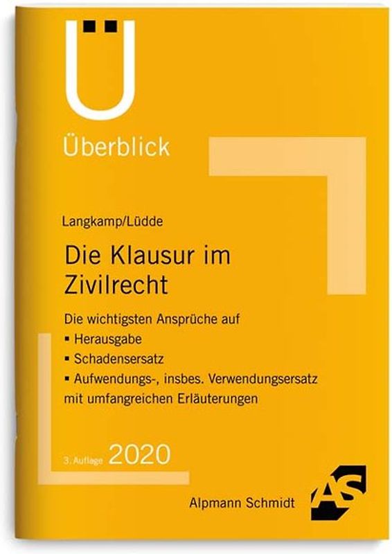 Die Klausur im Zivilrecht