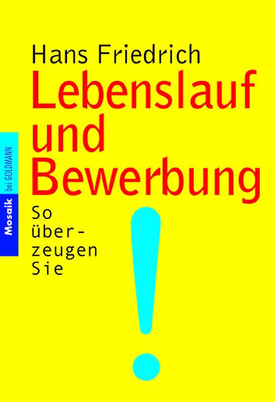 Lebenslauf und Bewerbung