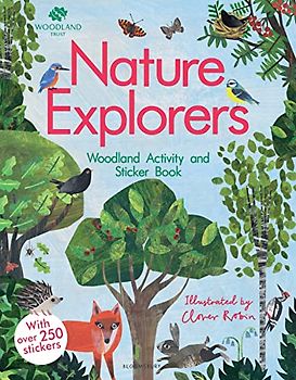 The Woodland Trust: Nature Explorers Woodland Activity and Sticker Book (Zwarte Beertjes)