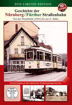 Geschichte der Nürnberg/Fürther Straßenbahn [10 DVDs] DVD