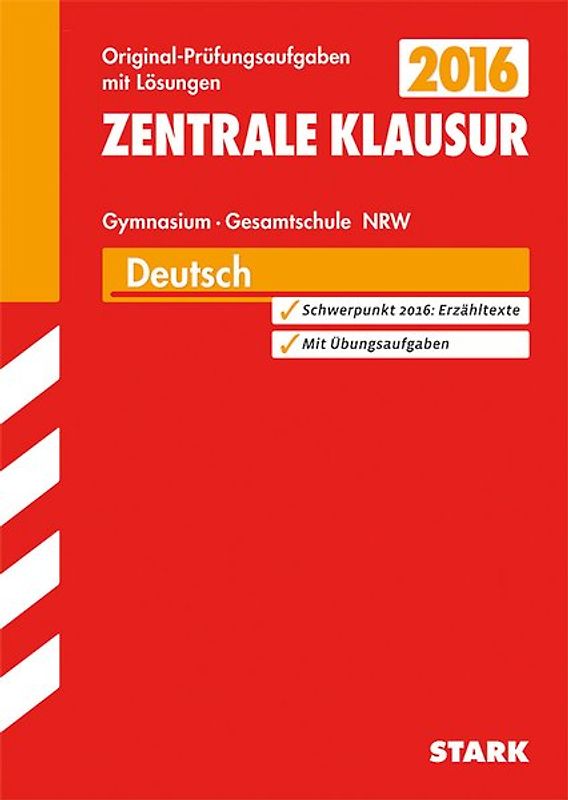 Zentrale Klausur Gymnasium NRW - Deutsch