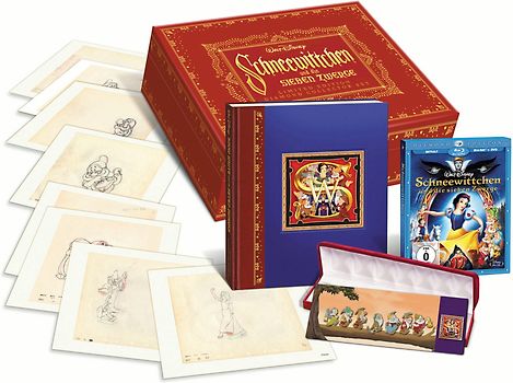 Schneewittchen und die sieben Zwerge - Deluxe-Set (BluRay+DVD) Blu-ray Disc
