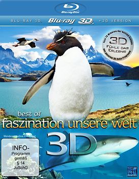 Best of Faszination Unsere Welt - Fühle das Erlebnis [3D Blu-ray] 3D Blu-ray Disc