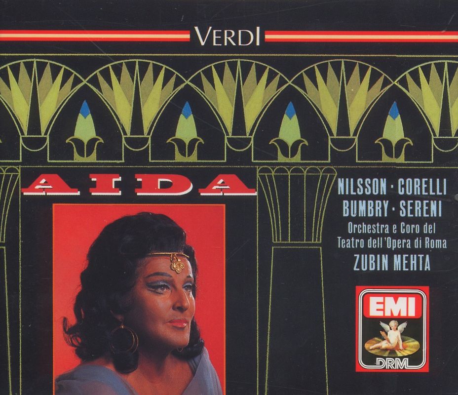 Nilsson - Verdi: Aida (Gesamtaufnahme) (ital.)