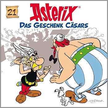 Asterix - 21: Das Geschenk Cäsars [Audio CD]