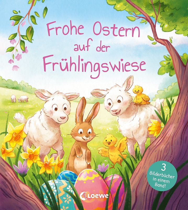 Frohe Ostern auf der Frühlingswiese