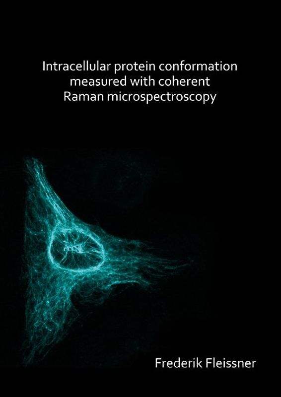 Intracellular protein conformation measured with coherent Raman microspectroscopy