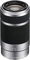 Sony E  55-210 mm F4.5-6.3 49  mm Filtergewinde (Sony E-mount Anschluss) silber