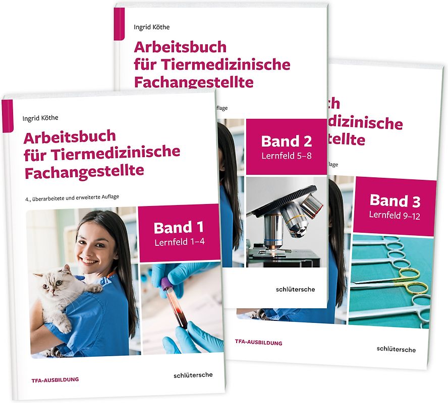 Arbeitsbücher für Tiermedizinische Fachangestellte SET