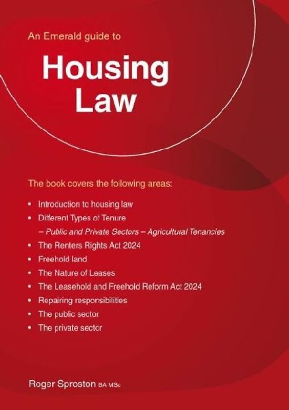 An Emerald Guide to Housing Law