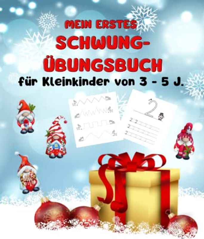 Mein erstes Schwungübungsbuch: Für Kleinkinder im Alter von 3 - 5 Jahren