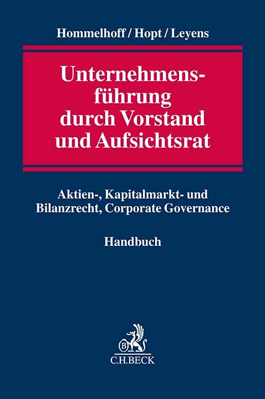 Unternehmensführung durch Vorstand und Aufsichtsrat