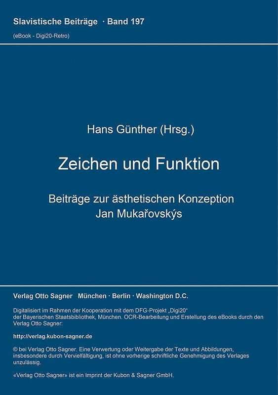 Zeichen und Funktion