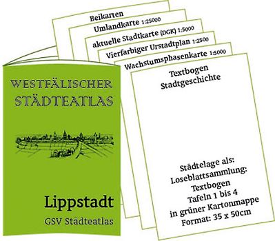 Stadtmappe Lippstadt - Deutscher Städteatlas