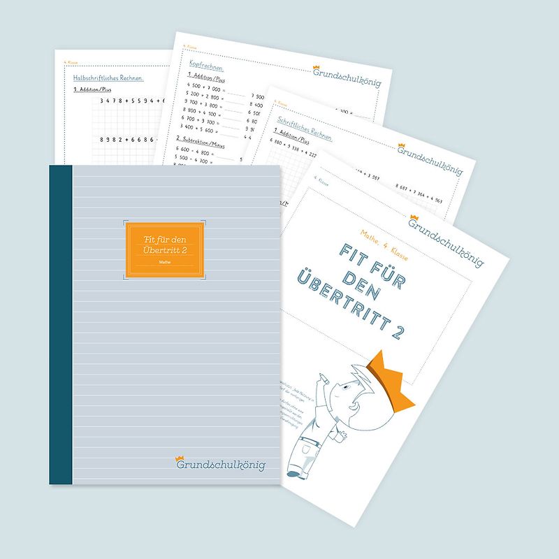 Grundschule - Mathe, 4. Klasse: Fit für den Übertritt - Teil 2