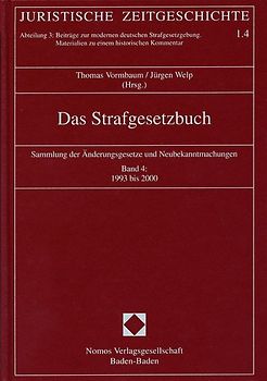 Das Strafgesetzbuch