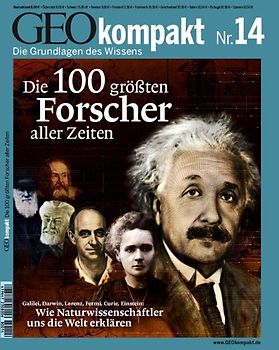 GEO kompakt / Die 100 größten Forscher aller Zeiten