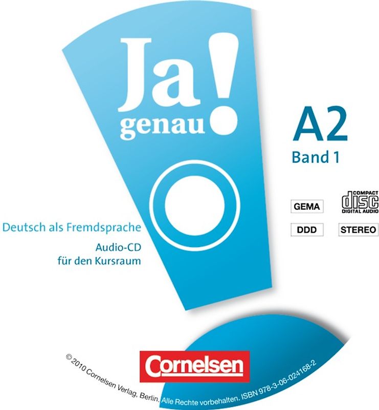 Ja genau! - Deutsch als Fremdsprache - A2: Band 1