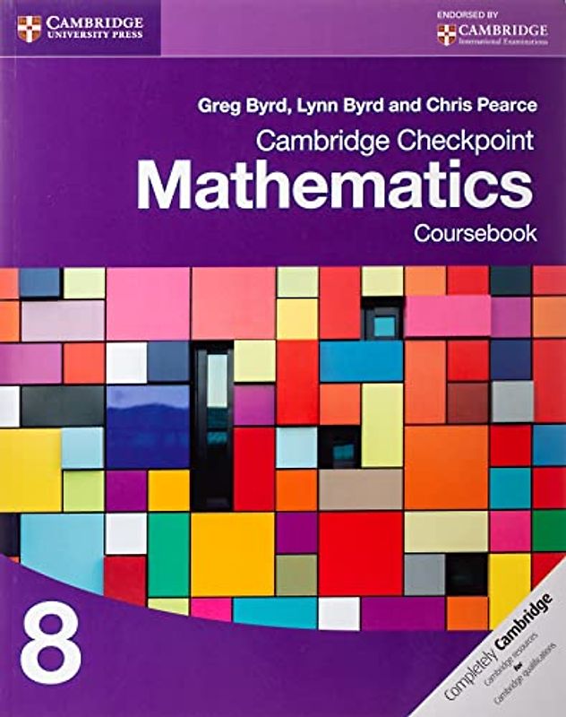 Cambridge Checkpoint Mathematics Coursebook 8 (Cambridge International Examinations)