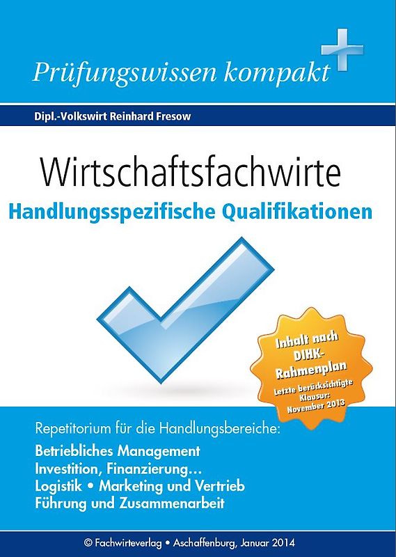 Wirtschaftsfachwirte: Handlungsspezifische Qualifikationen