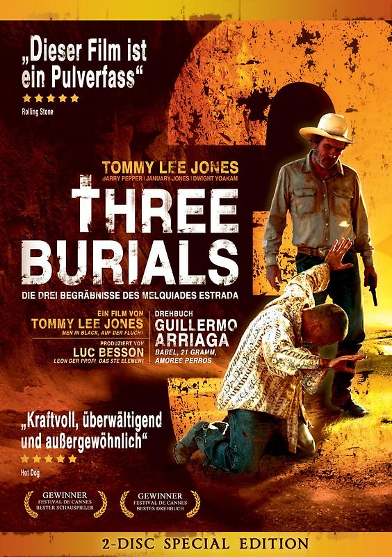 Three Burials - Die drei Begräbnisse des Melquiades Estrada - Special Edition DVD